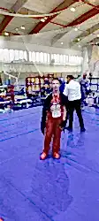 Кикбоксинг - кубок Петра, ученик  Алмаз забрал серебро
